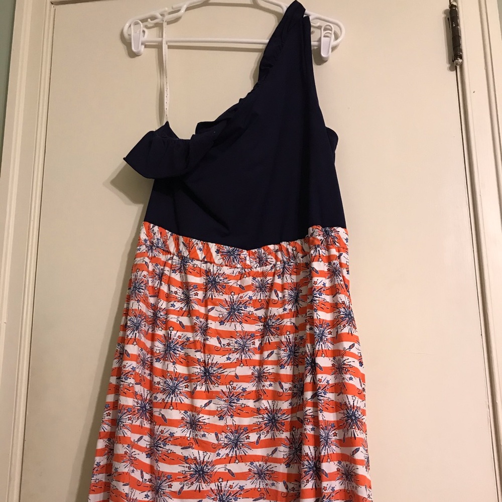 Lilly Pulitzer One Shoulder Dress